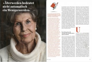 Brigitte Halenta im GEO Magazin, April 2020