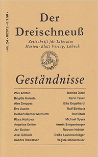 Cover: Der Dreischneuß · Geständnisse